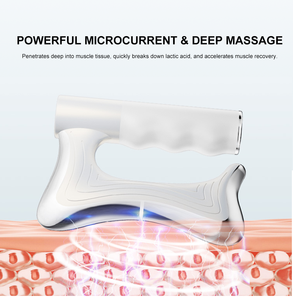Funktionales Tiefenentspannungs-Muskelentspannungsgerät Handgehaltenes Gesichtsstraffungs-Schönheitsgerät für den Heimgebrauch Muskelentspannungs-<span class=keywords><strong>Instrument</strong></span> - Product Image 3