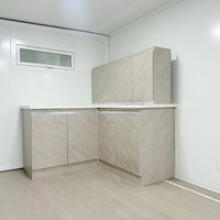 Maison conteneur extensible moderne de 20 pieds, villa préfabriquée personnalisée de 40 pieds, maison mobile à structure en acier léger