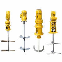 Agitateur monté en hauteur pour réservoir de neutralisation, agitateur vertical robuste, fournisseur