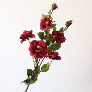 Haute qualité branche unique <span class=keywords><strong>fleurs</strong></span> en soie artificielle maison fenêtre balcon accessoire <span class=keywords><strong>d</strong></span>écoration pour les mariages <span class=keywords><strong>fleurs</strong></span> simulées - Product Image 5