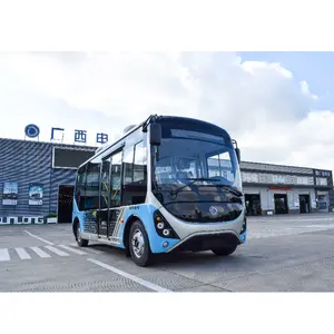 Vehículo de carga de batería de Bus de ciudad, mini autobús eléctrico, LHD, RHD, 20 asientos