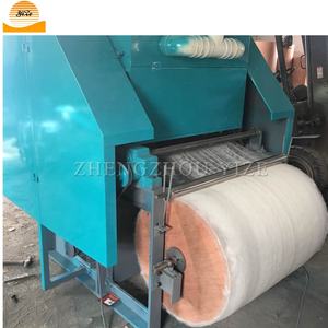 Mini Cardatrice a Tamburo in Juta per Alpaca, Macchina per Cardatura e Pettinatura in Vendita, per Lavorazione di Fibre Tessili e Poliestere per Lana 219mm - Product Image 2