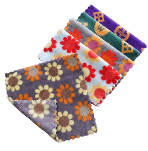 ผ้าเช็ดครัวสี่เหลี่ยมผืนผ้าขนหนูคอรัลฟลีซแบบทอ ขายส่งจากโรงงาน บรรจุ 1000 ชิ้นในถุง OPP ซึมซับน้ำได้ดี แห้งเร็ว - Product Image 2