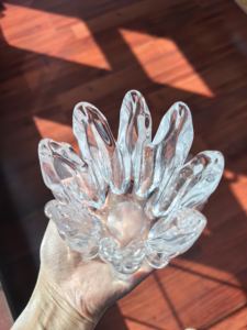 Bougeoir <span class=keywords><strong>en</strong></span> <span class=keywords><strong>verre</strong></span> <span class=keywords><strong>soufflé</strong></span> à la main-Cadeau artisanal unique pour la décoration intérieure - Product Image 5