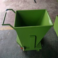 Chariot de récupération de copeaux métalliques pour machine CNC, marque HY personnalisée, chariot de collecte de ferraille industrielle, OEM Chine