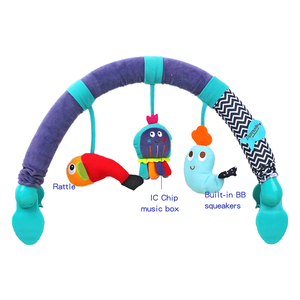 <span class=keywords><strong>Activité</strong></span> <span class=keywords><strong>spirale</strong></span> bleue pour voyage nouveau-né <span class=keywords><strong>poussette</strong></span> berceau landau jouet éducatif - Product Image 2