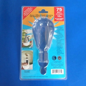 costumbre de fábrica aceptar doble plástico concha de almeja blíster embalaje para la bombilla - Product Image 4