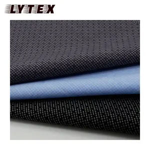65% polyester 35% cotton yarn dyed dobby shirt cloth import from china