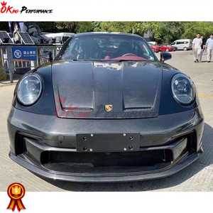 Tuyệt vời đầy đủ khô sợi Carbon GT3 phong cách body Kit cho Porsche 911 992 BodyKit - Product Image 2