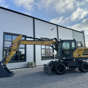 Nouvelles arrivées Machines d'excavation Excavatrice sur pneus XE160W 104 kW avec godet de 0.58 m³ et vitesse de déplacement de <span class=keywords><strong>35</strong></span> <span class=keywords><strong>km</strong></span>/h - Product Image 1