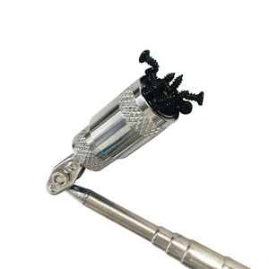Outil de ramassage magnétique télescopique à LED Lampe de poche flexible et puissante <span class=keywords><strong>pour</strong></span> vis, écrous et objets métalliques - Product Image 4
