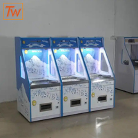 Máquina de Juego de Empujar Monedas TOPWAY Mini, Operada con Monedas, Kit de Empujador de Monedas