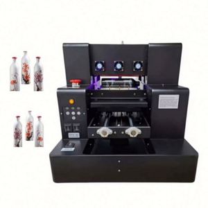 Impresora Plana UV Automática Multifuncional, Nueva, de Inyección de Tinta, A3 A4, Portátil, Compatible con Impresión de Botellas con Barniz - Product Image 5
