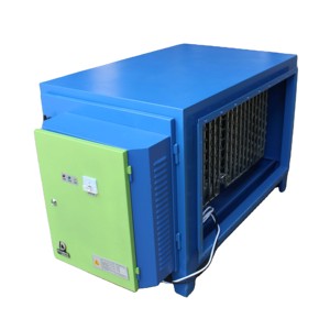 Précipitateur électrostatique de fumée pour cuisine commerciale, purificateur d'air LCA-6A, débit d'air 6000m³/h, filtre à fumée ESP - Product Image 3