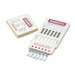 Kit de Prueba de <span class=keywords><strong>Drogas</strong></span> en Orina, Kits de Prueba de Orina DOA, Panel de Prueba de Orina para THC, COC, AMP, BAR, BZO, MOP, Tarjeta de Prueba de Orina - Product Image 1