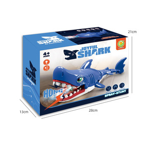 Juguete de tiburón con control remoto, 28 cm, para niños mayores de 4 años, con luz, sonido y pulverizador de agua. - Product Image 2