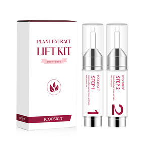 Kit de levantamiento de pestañas de Extracto de planta efectivo profesional para permanente rápida de 8-12 minutos fórmula mejorada nutre y levanta pestañas de 2 <span class=keywords><strong>pasos</strong></span> - Product Image 5