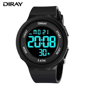 <span class=keywords><strong>2025</strong></span> nóng bán diray 348gh hiển thị kỹ thuật số <span class=keywords><strong>LED</strong></span> không thấm nước mềm Silicone dây đeo thể thao kỹ thuật số cổ tay xem cho sinh viên - Product Image 1