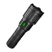 Lampe torche tactique multifonctionnelle Foxhawk G30 à haute luminosité 12000 lumens avec pointeur laser