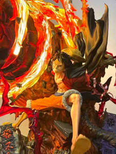 Statue en résine lumineuse One Piece <span class=keywords><strong>Luffy</strong></span>, pour collection et exposition - Product Image 3