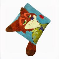 Luxuriöser Baumwoll-Canvas Picasso-Stickerei Kissenbezug Dekorativer Zierkissenbezug für Sofa Büro Wohnzimmer Dekoration