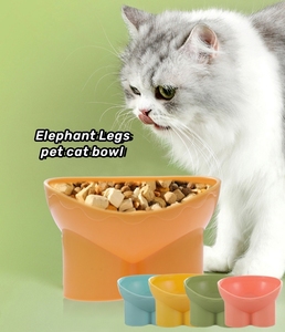Nuova Ciotola Rialzata per Gatti Macaron, Protezione Collo, Ciotola per Cibo e Acqua, Piatto per Alimentazione Animali Domestici, Ciotole per Cibo Gatti - Product Image 5