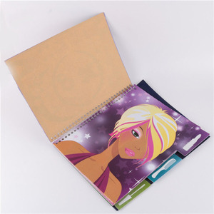 Hot bán A5 Bộ phác thảo cuốn sách 60 <span class=keywords><strong>Sheets</strong></span> xoắn ốc ràng buộc màu nước bút chì nhà máy giá cho Quà tặng khuyến mãi tùy chỉnh in ấn - Product Image 3