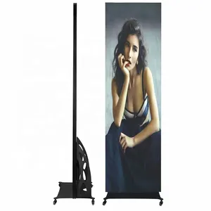 Indoor Full Color Poster Led Display P2 P2.5 P3 Floor Staande Digitaal Scherm Wifi 4G Usb Poster Led Scherm