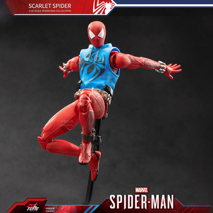 ZD Toys Original <span class=keywords><strong>Scarlet</strong></span> <span class=keywords><strong>Spider</strong></span> 18cm/7in Figurine d'action à l'échelle 1/10 Modèle articulé Figurine de collection - Product Image 4