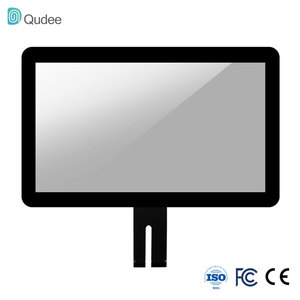 แผงสัมผัสแบบ Capacitive ขนาด 18.5 นิ้ว ยี่ห้อ Qudee Factory  กระจกนิรภัย รองรับการสัมผัสหลายจุด 10 จุด ชุดอุปกรณ์ติดตั้งหน้าจอสัมผัส - Product Image 1