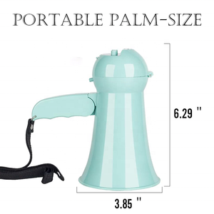 XC-12S <strong>Mini</strong> Plastic <strong>Megaphone</strong> for Kids Portable Handheld Loudspeaker with Alarm &amp; Siren Party &amp; Outdoor Use Gift Boys&amp;Girls - Product Image 3