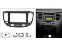 Kit de Instalación de Radio Estéreo para Automóvil de 9 Pulgadas, Cubierta de Tablero Compatible con Mitsubishi Lancer IX con Panel para Accesorios de Control