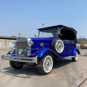 Voitures classiques bleues de transport spécialisé, mini-buggies vintage tout-terrain, véhicules rétro à grande vitesse, voitures classiques antiques pour adultes - Product Image 4