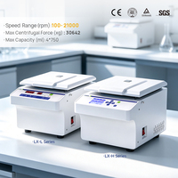 Centrifugeuse de laboratoire haute vitesse LICHEN série LX 21000 tr/min 30642xg avec programme en cascade à 4 étapes