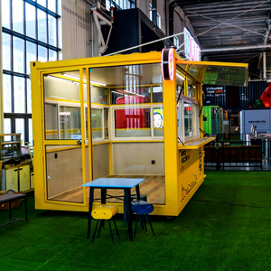 Remorque alimentaire mobile multifonctionnelle électrique en fibre de verre de marque ZOWN, entièrement équipée, garantie 2 ans, personnalisable, résistante à la rouille - Product Image 1