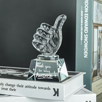 Trophée en cristal personnalisé Design professionnel Motif et couleur personnalisés Prix du verre haut de gamme Usine OEM