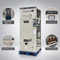 Unidad de Anillo Principal SF6 Compacta de Operación Neumática para Interiores, Personalizada por ZHUOLI, con Certificación CE, para Subestaciones de Distribución de Energía