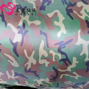 190T 100% Polyester Taffeta PU Coated printed Taffeta Roll