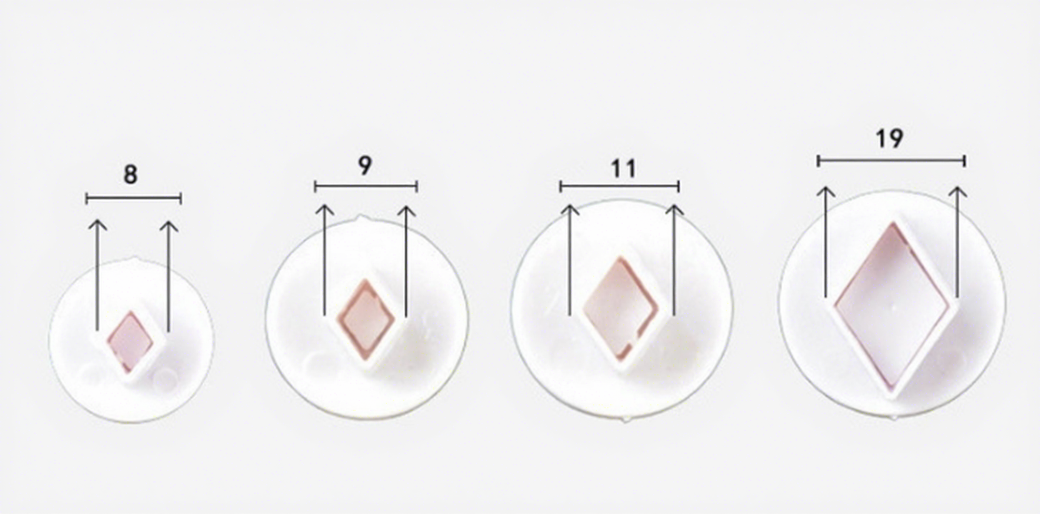 THM014 rhombus white