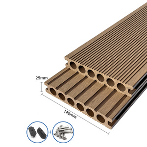 Tarima de WPC Color Madera Rústica, Baldosas de Madera Plástica Compuesta para Exteriores - Product Image 1