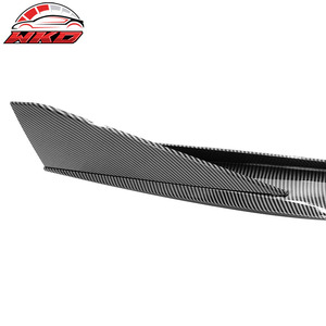 Convient pour Chevrolet Camaro 2010-2015, jupes latérales style IKON V3, imprimé fibre de carbone - Product Image 4