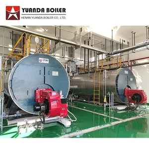 Large Furnace 10 t/h Oil Gas Fired Industrial Steam Boiler Price in China