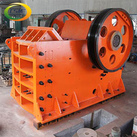 Tragbarer PE-Backenbrecher für den Bergbau, primäre Hartgesteins-Brechmaschine mit austauschbaren Mangan-Backenplatten für kleine Minen