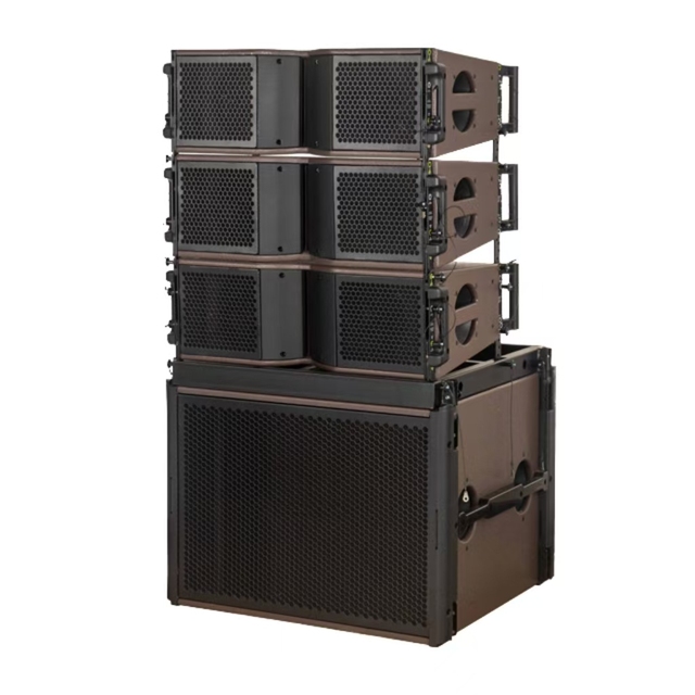 Dual 10-inch Dust-proof and Waterproof Long Projection Distance KA210  Line Array Stage Speakers System
