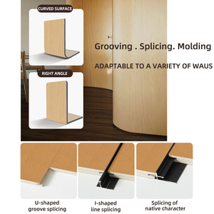 Pannelli Decorativi in Legno Carbonizzato di Bambù per Interni, Controsoffitti per Hotel e Uffici, Pannelli per Pareti di Fondo, Pannelli in PVC - Product Image 3