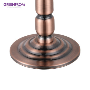 Retro Phong Cách Vòng Hình Dạng Bảng Đứng Máy Tính Để Bàn Make up Mạ Điện Khung Mỹ Phẩm Gương Cho Phòng Ngủ - Product Image 4