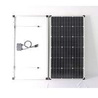 Diskon sel surya monokristal 100W termurah Tiongkok untuk penggunaan rumah Panel surya Panel Solarpanel untuk