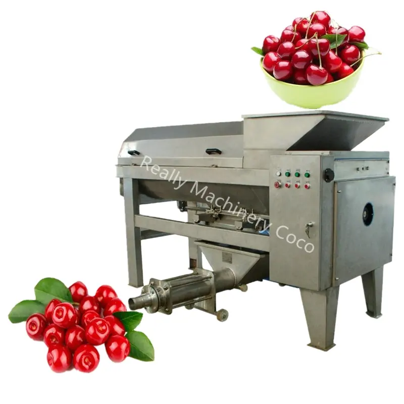 2022 Cerise Die Voortvloeien Machine/Cherry Destemmer/Cherry Stem Verwijderen Machine