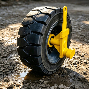 Roulettes robustes en caoutchouc massif pour conteneurs, capacité <span class=keywords><strong>de</strong></span> charge <span class=keywords><strong>de</strong></span> 7 tonnes, pour systèmes <span class=keywords><strong>de</strong></span> transport <span class=keywords><strong>de</strong></span> conteneurs et <span class=keywords><strong>de</strong></span> remorques - Product Image 4