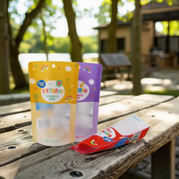 Sacs d'emballage alimentaire personnalisés : Sachets de thé verticaux en aluminium auto-scellants, Sachets de café, Sachets sous vide à fermeture éclair en film composite pour fruits secs